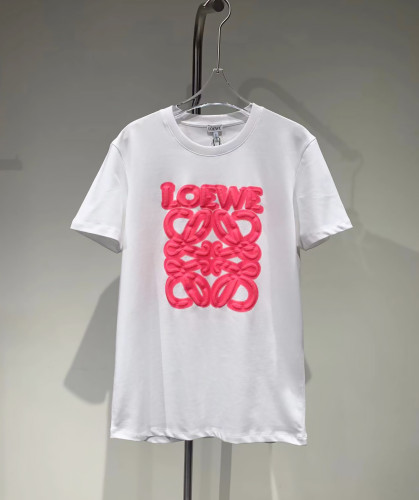 Loew Classic LOGO Printed Short Sleeve Unisex LOEWE Anagram T-shirt