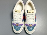 Gucci Unisex Distressed Screener sneaker GG Casual Shoes