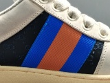 Gucci Unisex Distressed Screener sneaker GG Casual Shoes