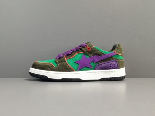 BAPE/A/Bathing Ape Bape Sk8 Sta Men Classic Low-Top Fashion Sneakers