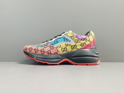 GUCCl Rhyton Multicolor Series Unisex Casual Sneakers Shoes