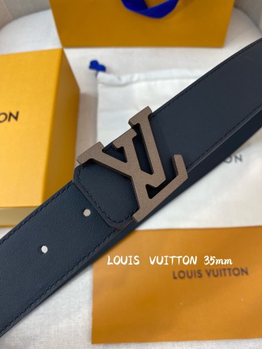 Louis Vuitton ClassicEmbossed Cowhide Belt 3.5cm