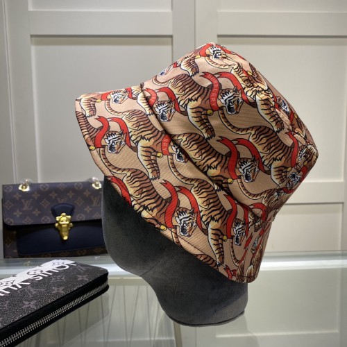 Burberry New Tiger Pattern Bucket Hat