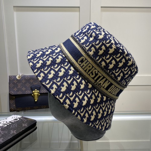 Dior Classic Pattern Bucket Hat