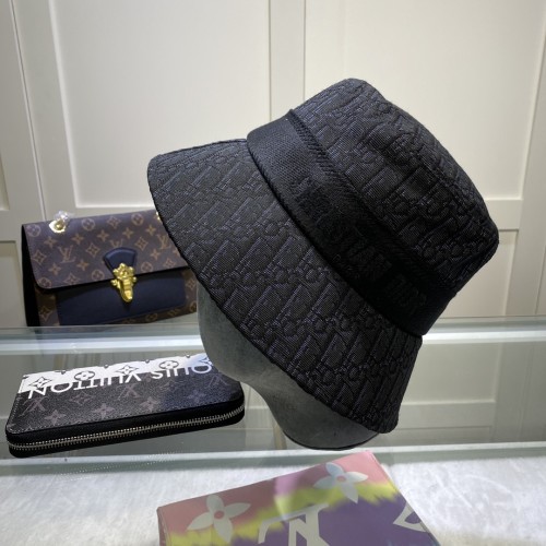 Dior Classic Pattern Bucket Hat