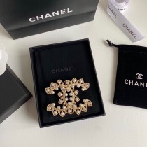 Chanel New Love Pearl Double C Brooch