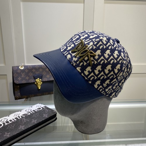 Dior New Full Printed Logo Baseball Cap Hat