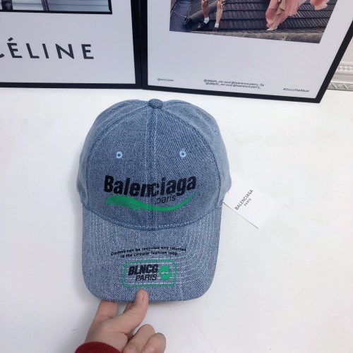 Balenciaga New Letter Logo Cotton Baseball Cap Hat