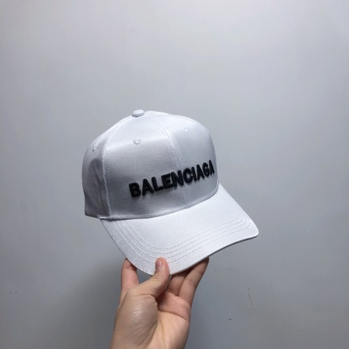 Balenciaga Classic Minimalist Embroidered Logo Baseball Cap Hat