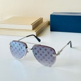 Louis Vuitton Classic Full Logo Fashion Sunglasses Sizes:61-14-140