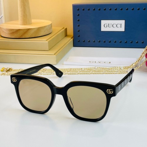 Gucci GG0868S Fashion Trend Simple Logo Sunglasses Sizes:53-19-145