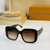 Louis Vuitton Fashion Trend Simple Full Frame Sunglasses Sizes:57-20-145
