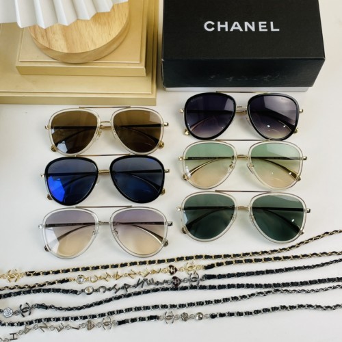 Chanel CH2209Q Fashion Simple Sunglasses Sizes:56-17-145