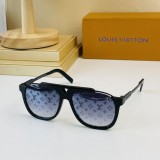 Louis Vuitton Classic Full Logo Fashion Sunglasses Sizes:56-14-145