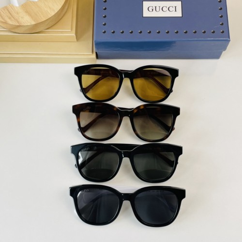 Gucci GG1001Fashion Double G Sunglasses SIZE：55-19-145