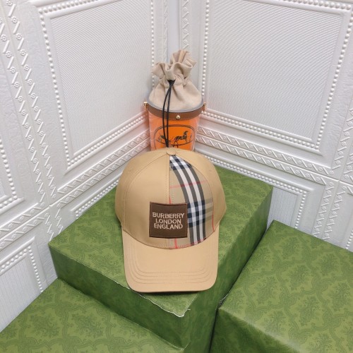 Burberry New Embroidered Letter Baseball Cap Hat