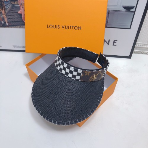 Louis Vuitton Checkerboard Straw Hat