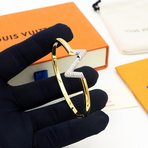 Louis Vuitton Volt Collection Diamond Letter Bracelet