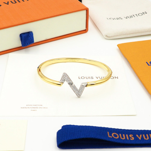 Louis Vuitton Volt Collection Diamond Letter Bracelet