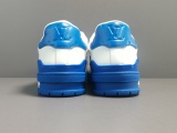Louis Vuitton Trainer Men Low Top Velcro Fashion Sneakers Shoes