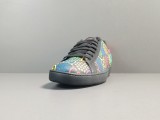 GUCCl GG Supreme Low Psychedelic Unisex Casual Sneakers Shoes