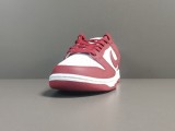 NIKE DUNK LOW Retro＂Team Red＂Unisex Retro Casual Sneakers Shoes