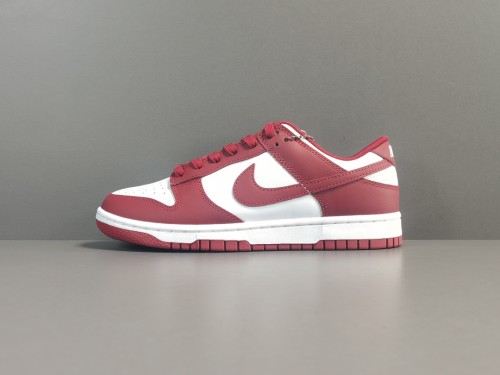 NIKE DUNK LOW Retro＂Team Red＂Unisex Retro Casual Sneakers Shoes