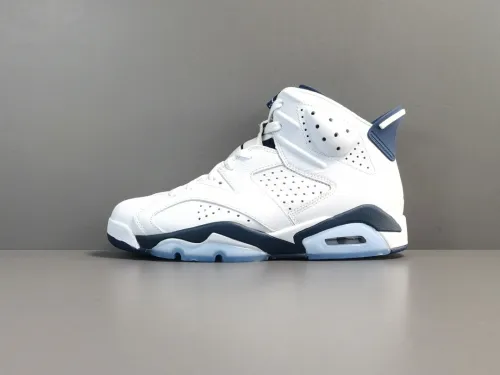 Air Jordan 6  Retro＂Midnight Navy＂Retro Casual Sneakers Shoes Basketball Shoes