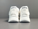 Balenciaga Phantom Trainer Low-Top Sneaker White/Black  Phantom Series Sports Jogging Shoes
