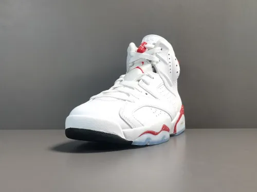 Air Jordan 6  Retro＂Red Oreo＂Retro Casual Sneakers Shoes Basketball Shoes