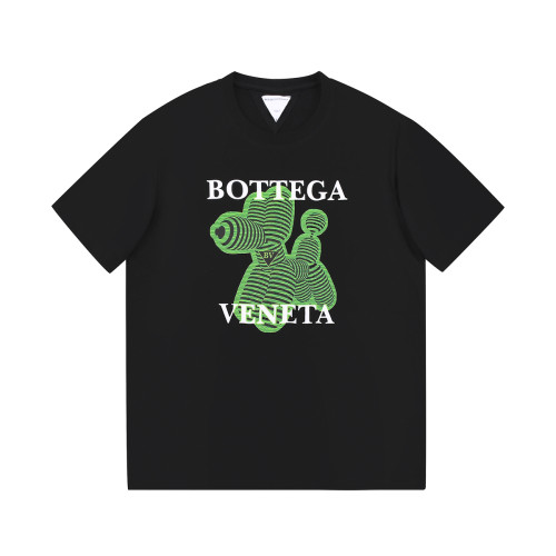Bottega Veneta Classic Green Zebra Dog Printed T-Shirt Couples Short Sleeve T-Shirt