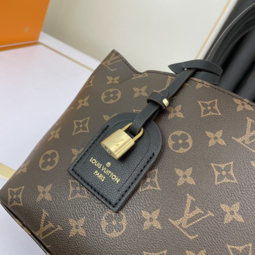 Louis Vuitton M45900 Black Monogram Petit Palais Bag Size 29*18*12.5cm