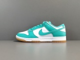 NIKE DUNK Low＂Teal Zeal＂Women Retro Casual Sneakers