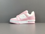 Louis Vuitton Classic Trainer Shoes Women Fashion Sneakers Shoes