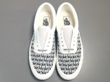 Fear of God × Vans Era 95 DX White Black FOG Casual Low-Top Sneakers Shoes
