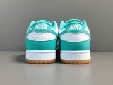 NIKE DUNK Low＂Teal Zeal＂Women Retro Casual Sneakers