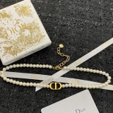 Dior CD Pearl Necklace
