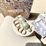 New Dior CD Letter Pearl Earrings