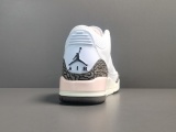 Air Jordan 3  Retro＂Dark Mocha＂Shock-Absorbing Non-Slip Retro Basketball Shoes