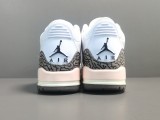 Air Jordan 3  Retro＂Dark Mocha＂Shock-Absorbing Non-Slip Retro Basketball Shoes