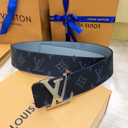 Louis Vuitton Classic Monogram Empreinte Belt 4cm