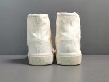 Balenciaga Unisex Paris Ripped And Washed High-Top Sneakers Shoes