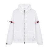 Thom Browne Fashion Stripe Sunscreen Clothes Simple Sun Protection Clothing