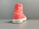 Balenciaga Unisex Paris Ripped And Washed High-Top Sneakers Shoes