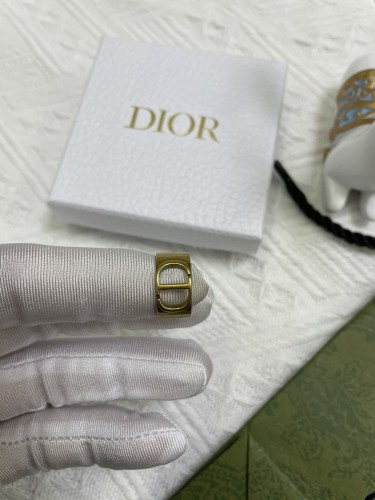 Dior CD Letter Elegant Retro Style Ring