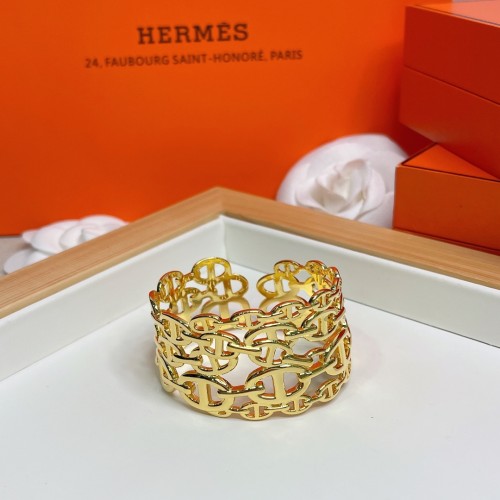 Hermes Fashion Classic Wide Bracelet