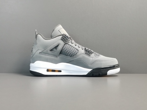 Air Jordan 4  Cool Grey Retro Basketball Shoes Unisex
