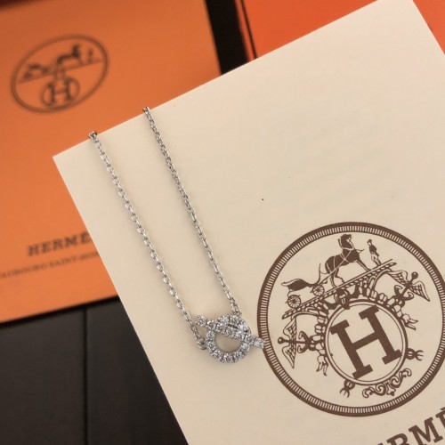 HERMES Finesse Series Pig Nose Full Necklace