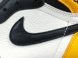 Nike Air Jordan 1  High OG ＂Yellow Toe＂Retro Casual Basketball Shoes