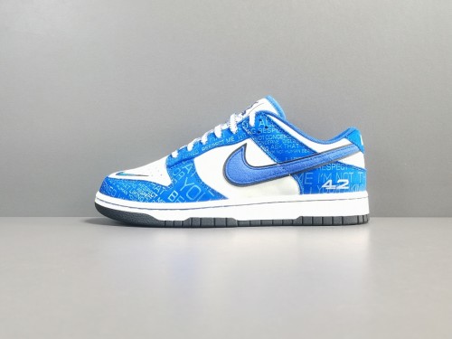 NIKE DUNK LOW ＂Jackie Robinson＂Non-Slip Retro Casual Sneakers Shoes